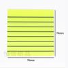 Notas Adhesivas Transparentes de Color Grande Papel de Notas Horizontal de Celebridad de Internet Papelería Estudiantil Suministros Culturales Fabricante Venta al por Mayor