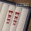 [Estilo Picante] Joyería para Uñas Francesas con Lazo de Leopardo Mini Lazo de Vino Joyería de Pintura de Aleación