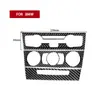 Aplicável a BMW Série 1 E81 E82 E87 E88 08-13 Fibra de Carbono Modificação Interna Alavanca de Câmbio Console Central Elevação