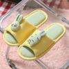 Pantuflas de Lino para Niños de las Cuatro Estaciones para Mujer Primavera y Otoño para el Hogar para Padres e Hijos Interior para el Hogar Lindo Algodón Lino Algodón para el Hogar Tela Pareja Verano