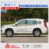 Adecuado para 15-20 pegatinas para coche Great Wall Haver H9 pegatinas decorativas creativas flor de arrastre pegatinas de color modificadas personalidad
