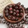 Rose Sol Brillante Fino Cambia de Color Ojo de Gato Resina Perlas Hecho a Mano DIY Pulsera Collar Colgante Bolsa Cadena de Teléfono Accesorios