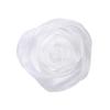 Estilo coreano organza estéreo botão de rosa DIY cocar feito à mão fio brilhante sapatos de flor acessórios de corsage de flor