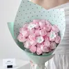 Papel Kraft Rígido Material Floral de Mesa 150g Cartón Estilo Coreano Papel de Regalo de Flores de Lunares Material de Arte Floral Papel de Regalo para Ramo
