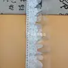 Em Estoque Seda de Leite Renda Solúvel em Água Pérola Chiffon Plissado Acabamento de Renda Bainha da Saia Punho da Manga Roupa