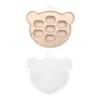 Popular Herramienta de Alimentación de Frutas y Verduras para Bebés de Amazon, Silicona de Grado Alimenticio, Alimentador de Frutas, Mordedera para Bebés