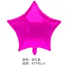 Tablero de Luz de 18 Pulgadas Forma de Corazón Estrella de Cinco Puntas Globo de Película de Aluminio Fiesta Festiva Cumpleaños Boda Escena Decoración Arreglo Bola