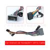 Adecuado para Honda New fit/Fengfan/lingpai/Gori Cable de alimentación para host de navegación Android Modificación de 16 pines de palma