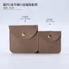 Bolsa de Joias de PU de Alta Qualidade Transfronteiriça, Bolsa de Joias de Alta Qualidade com Botão de Pressão Metálico, Bolsa de Armazenamento de Joias para Anéis, Pingentes e Brincos