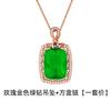 Pingente grande de pedra lapidada com diamantes 12 quilates pingente de gema banhado a ouro 18K cor de diamante colar tesouro topázio azul suíço