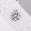 Colgante de Accesorios de Copo de Nieve Transfronterizo con Diamante Colgante Simple Estilo Europeo y Americano Aleación Accesorios DIY Accesorios Llavero de Ropa