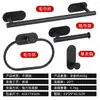 Anillo Portatoallas de Acero Inoxidable Toallero Portarrollos de Papel Higiénico Portatoallas de Baño Accesorios de Baño Toallero de Baño Barra Portatoallas de Baño No Requiere Taladro