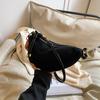 Bolso de Mujer de Alta Gama Transfronterizo con Textura de Gran Capacidad, Nuevo Modelo 2026, Bolso Cruzado Retro Mate de Nicho, Bolso Tipo Dumpling para Viajes