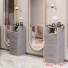 Armário de ferramentas para barbearia suprimentos para salão de beleza carrinho pequeno salão de cabeleireiro prateleira de armazenamento multifuncional ferramentas para salão de cabeleireiro