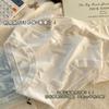 Ropa interior ultrafina de seda de hielo transfronteriza para mujer, de talle medio, con lazo, transpirable, sexy, calzoncillos tipo bóxer para estudiante japonés