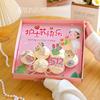5.12 Caja de Empaque para Cupcakes del Día de la Enfermera Caja de Empaque para Postres Ángel Blanco Decoración de Felices Fiestas Enchufe
