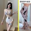 Lencería Sexy, Uniforme de Criada Vaca Juguetón y Lindo, Tentador, Adorable y Sexy Conjunto de Tres Piezas, Dropshipping Disponible