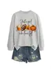 Solo una chica que ama el otoño Amazon eBay sitio independiente sudadera casual cómoda para mujer