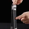Pinza para barbacoa de acero inoxidable, estilo coreano, gruesa, comercial, multiusos, para comida, buffet, barbacoa, carne