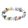 Amazon Supply Pulseras de Piedras Naturales Pulsera de Grava de Cristal Pulsera Fabricante Mayorista