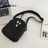 Bolso cruzado estilo Ins nicho de dibujos animados de fantasma para mujer estilo japonés estilo feo y lindo elegante casual versátil estudiante bolsa pequeña