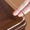 Placa de Cristal de Vidrio Suave de PVC Engrosada Mantel Impermeable y a Prueba de Aceite para Mesa de Comedor Rectangular Redonda Cubierta de Mesa Corte Libre
