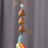 Yiming Xianyuan Sándalo Lindo Colgante Cadena para Teléfono Móvil Llavero para Niñas Bolsita de Aromas Colgante Pequeño Gran Regalo