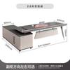 Mobiliário de Escritório Atacado Mesa de Chefe Simples Moderna Executiva Mesa de Escritório de Gerente Conjunto de Mesa e Cadeira para Escritório de Supervisor