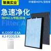 Compatível com elemento filtrante 225 e rede de filtro para purificador de ar Haier KJ200F-A180 218F-HCB 208F-HCA