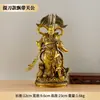Novo Guan Gong de Latão, Deus da Riqueza, Guan Erye, Decoração de Casa, Estudo em Casa, Exibição de Altar, Artesanato