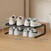 Estante divisorio para zapatero, estante divisorio para zapatero, armario divisorio de dormitorio, estante de almacenamiento de doble capa, solución de almacenamiento de zapatos