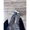 Pantalones Casuales Grises con Estampado de Estrellas Estilo Americano para Mujer, Nuevos de Primavera/Verano de Cintura Alta Adelgazantes Versátiles Holgados Deportivos de Pierna Ancha