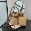 Bolsa de Mão Color-Blocking Texturizada Nova Coleção Primavera/Verão 2026 Bolsa de Ombro Feminina Estilo Coreano Ins Bolsa Transversal para o Dia a Dia
