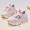 Zapatos Deportivos para Niñas 2026 Primavera/Otoño Estilo Nuevo Zapatos Tipo Papá para Niños Malla Transpirable Estilo Princesa para Bebé Zapatos Casuales para Correr