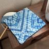 Gong Pei 2024 Nuevo Pañuelo Cuadrado Pequeño Tie-dye Verano Vintage Pañuelo para la Cabeza Protector Solar Baotou Pañuelo Elegante Combinable Pañuelo Pequeño