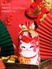 Bolsas de Empaque Autocierre de Turrón de Copo de Nieve Año Nuevo de la Cabra, Bolsas para Dulces de Repostería y Galletas, Bolsas con Cordón