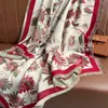 Lenço Xale Elegante Quadrado Jacquard Outono Novo Estilo Coreano Capa de Pescoço Xale Falso Caxemira Lenço de Roupa Feminina