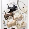 Ropa Interior Sin Costuras Tirantes Finos Base Líquida Ropa Interior Sin Costuras Sin Varillas Soporte Suave Ropa Interior Copas Completamente Fijas Sujetador de Espalda Bonita