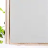 Película de Vidrio Estático Esmerilado Puro Baño Inodoro Pegamento-Gratis Opaco Pegatina de Vidrio Oficina Película para Ventana