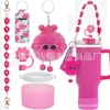 Accesorios Decorativos Stanley Correa de Mano de Cuerda Trenzada Estuche para Labial Llavero Duende Briqueta Funda de Silicona Antideslizante para Taza