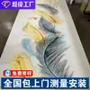 Nuevo Panel de Plástico Piedra de Alto Brillo con Patrón de Mármol Imitación UV Panel de Pared SPC para Fondo de Hotel Tablero Decorativo sin Pintura