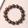 Pulsera Shen Guibao Agarwood Imitación Alta Ajedrez Nan Pulsera para Hombre y Mujer Patrón de Manchas de Tigre Estilo Étnico Joyería Wenwan Fabricante Venta al por Mayor