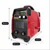 Estándar estadounidense Enchufe estándar europeo Listo para usar Portátil 220V Doméstico de mano Máquina de soldar CC Mini Máquina de soldar estándar austriaca