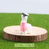 Alpaca Luminosa Transfronteiriça Acessórios DIY Decoração com Cola Cremosa Enfeites Brinquedos Pequenos Chaveiros