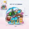 Imanes de Madera para Refrigerador Personalizados Hangzhou Pegatinas Magnéticas Recuerdos de Viaje Atracciones de Tendencia Nacional Imanes de Madera Culturales y Creativos de Hangzhou