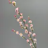 Flores Artificiales Simulación Cruzada Flor de Sauce Crisantemo Nuevo Ramo Uso en Bodas Flores de Seda Artificial de Alta Gama Flores de Simulación Flores Decorativas