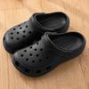 Zuecos de Eva para Padres e Hijos, Antideslizantes, Transpirables, Pantuflas de Baño, Pantuflas de Casa para Interiores para Hombres y Mujeres