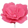Suministros para bodas: Decoración de flor de amapola grande de PE para exhibiciones de bodas, decoración de pared de fondo para sala de estar, flores artificiales para escaparates de centros comerciales