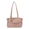 Bolsa Tote Casual Simples para o Dia a Dia de Mulheres 2026 Primavera Nova Elegante Moda Grande Capacidade Retrô Diária Bolsinha de Ombro