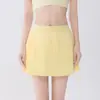 Nuevos Pantalones Falda de Yoga Plisados con Diseño Anti-Exposición, Bolsillos Integrados, Shorts Deportivos de Pilates Fitness Transpirables de Secado Rápido